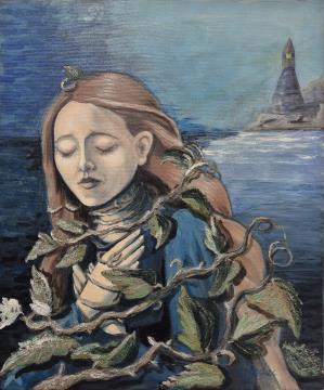 Lepa vida (Akril-platno - 50x60) Mojca Godec